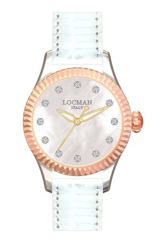 LOCMAN ISOLA D'ELBA DONNA 30MM DIAMOND 0465M14D-0RMWIDPW