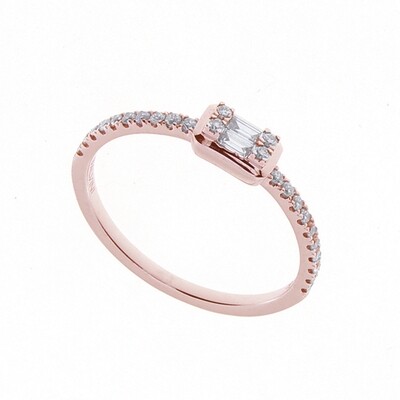 SALVINI MAGIA ANELLO DIAMANTI ORO ROSA 20094123