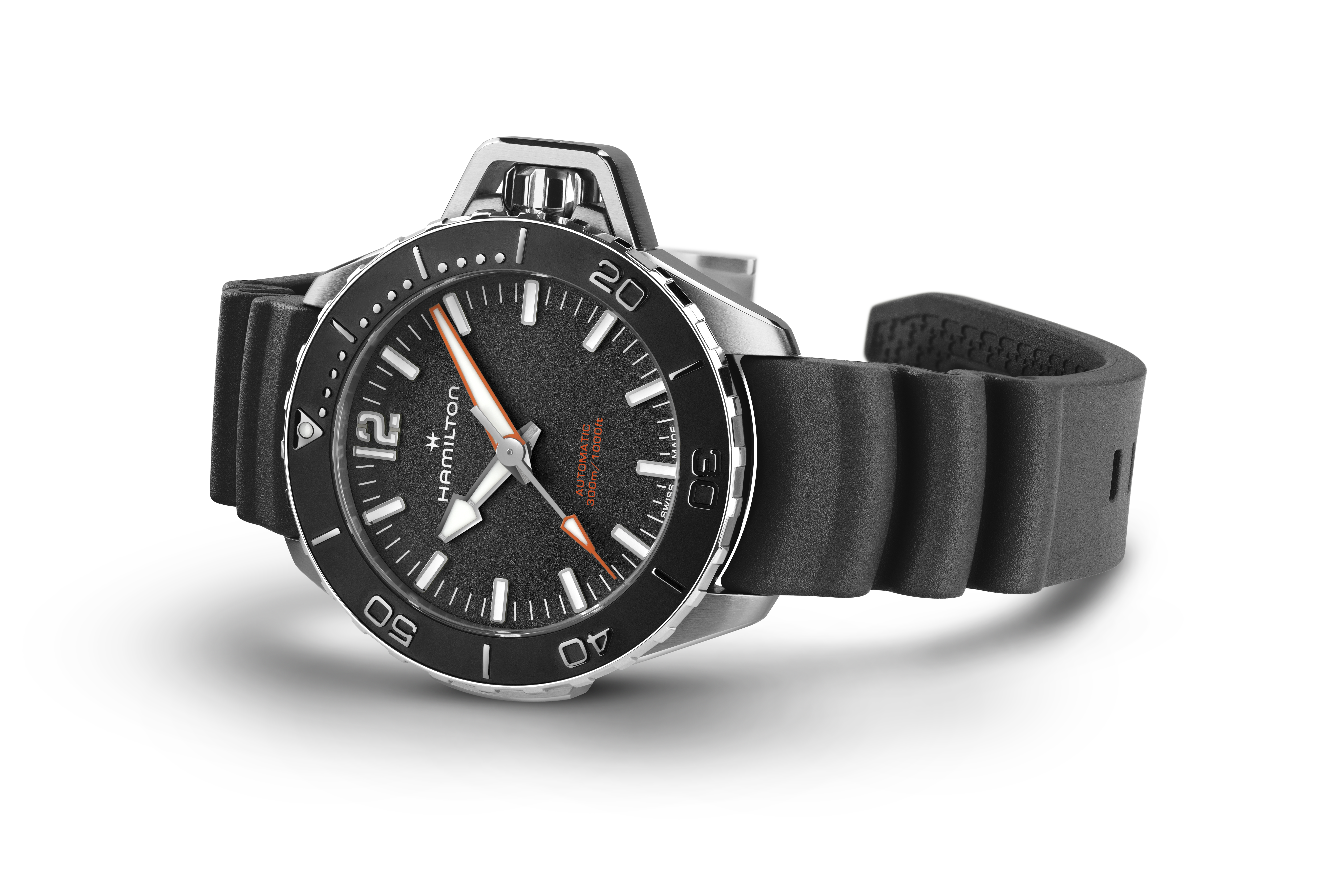 HAMILTON KHAKI NAVY FROGMAN AUTO Carica automatica 41mm H77455330