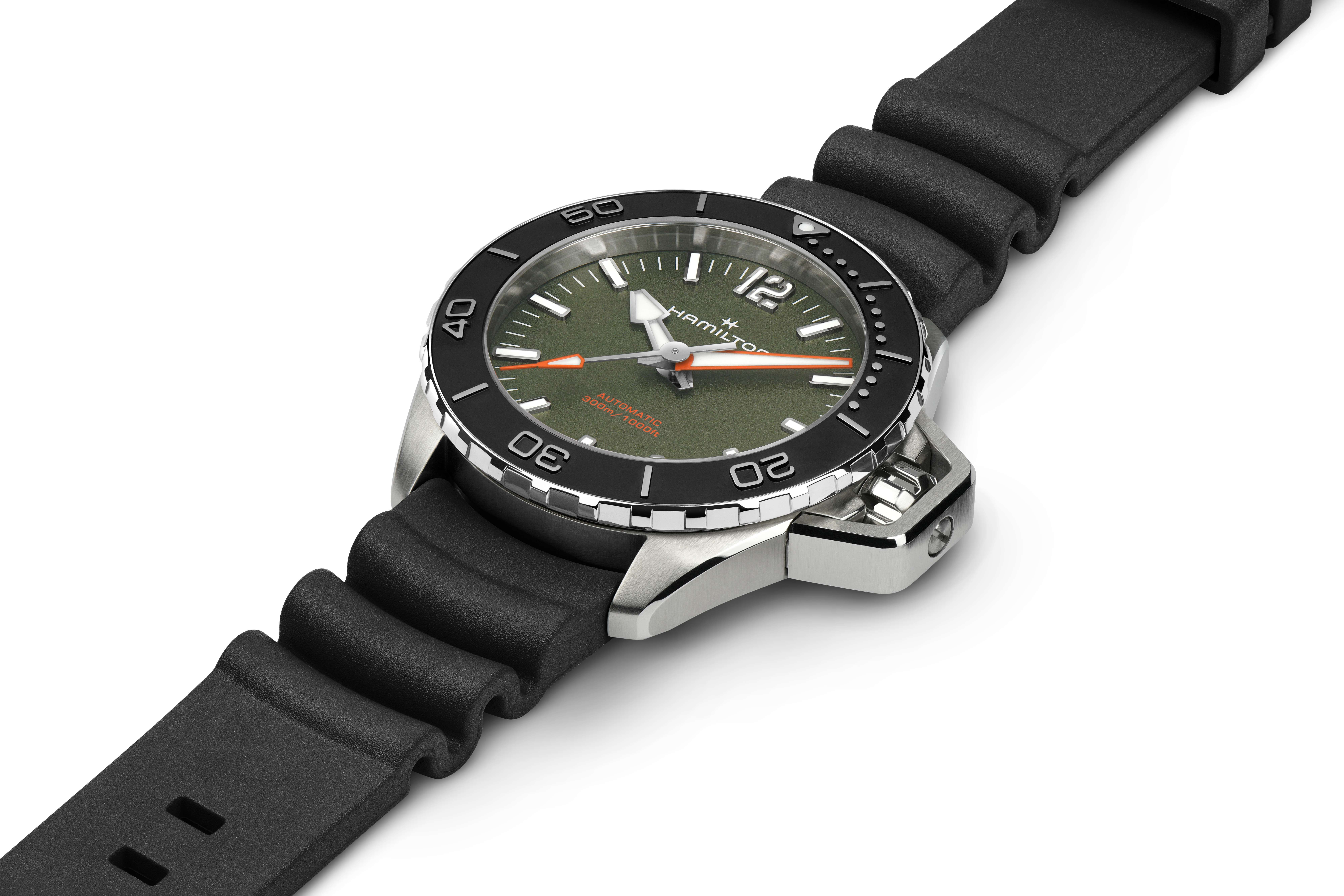 HAMILTON KHAKI NAVY FROGMAN AUTO Carica automatica 41mm H77455360
