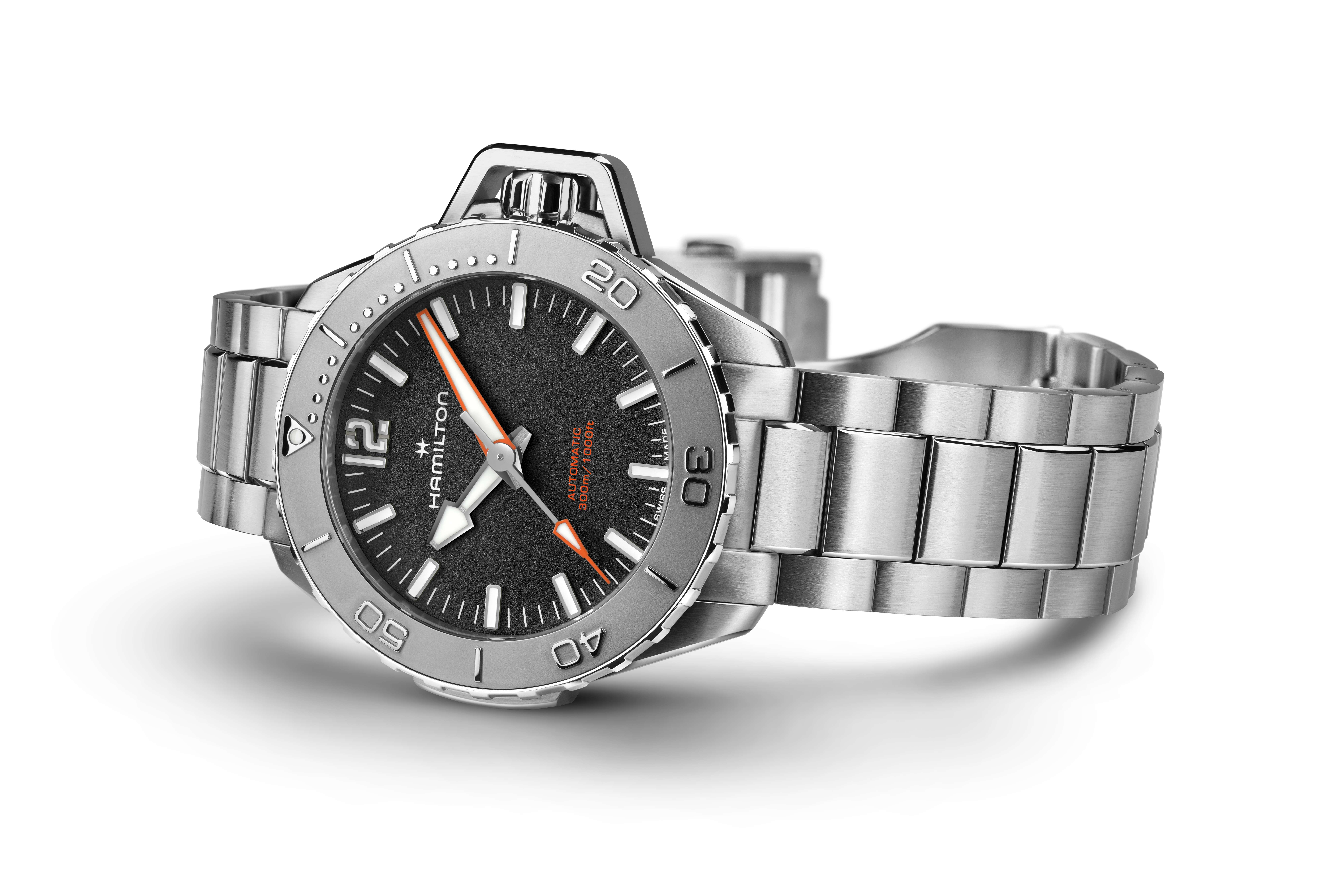 HAMILTON KHAKI NAVY FROGMAN AUTO Carica automatica 41mm H77485130