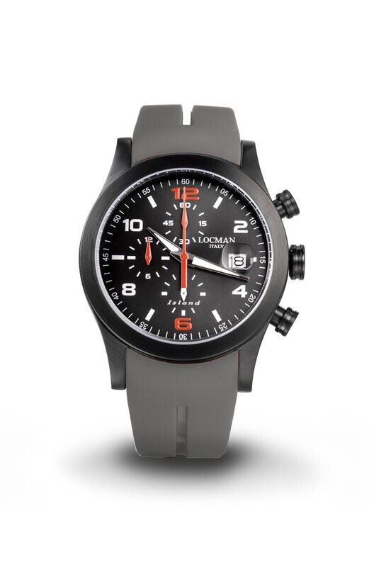 LOCMAN ISLAND CHRONO QUARZO 40MM 0618K07S-BKGYRDSA