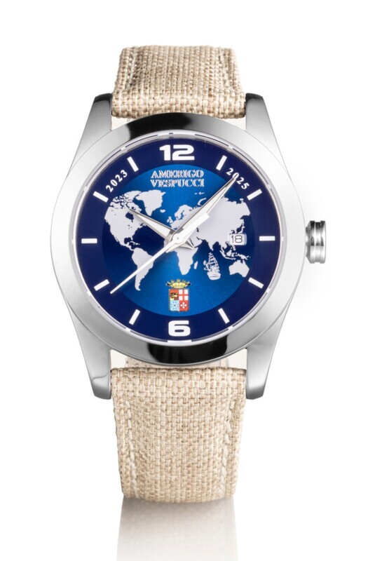 LOCMAN ISLAND AMERIGO VESPUCCI CINTURINO TELA OLONA 40MM 0613A02S-00AMVETJ