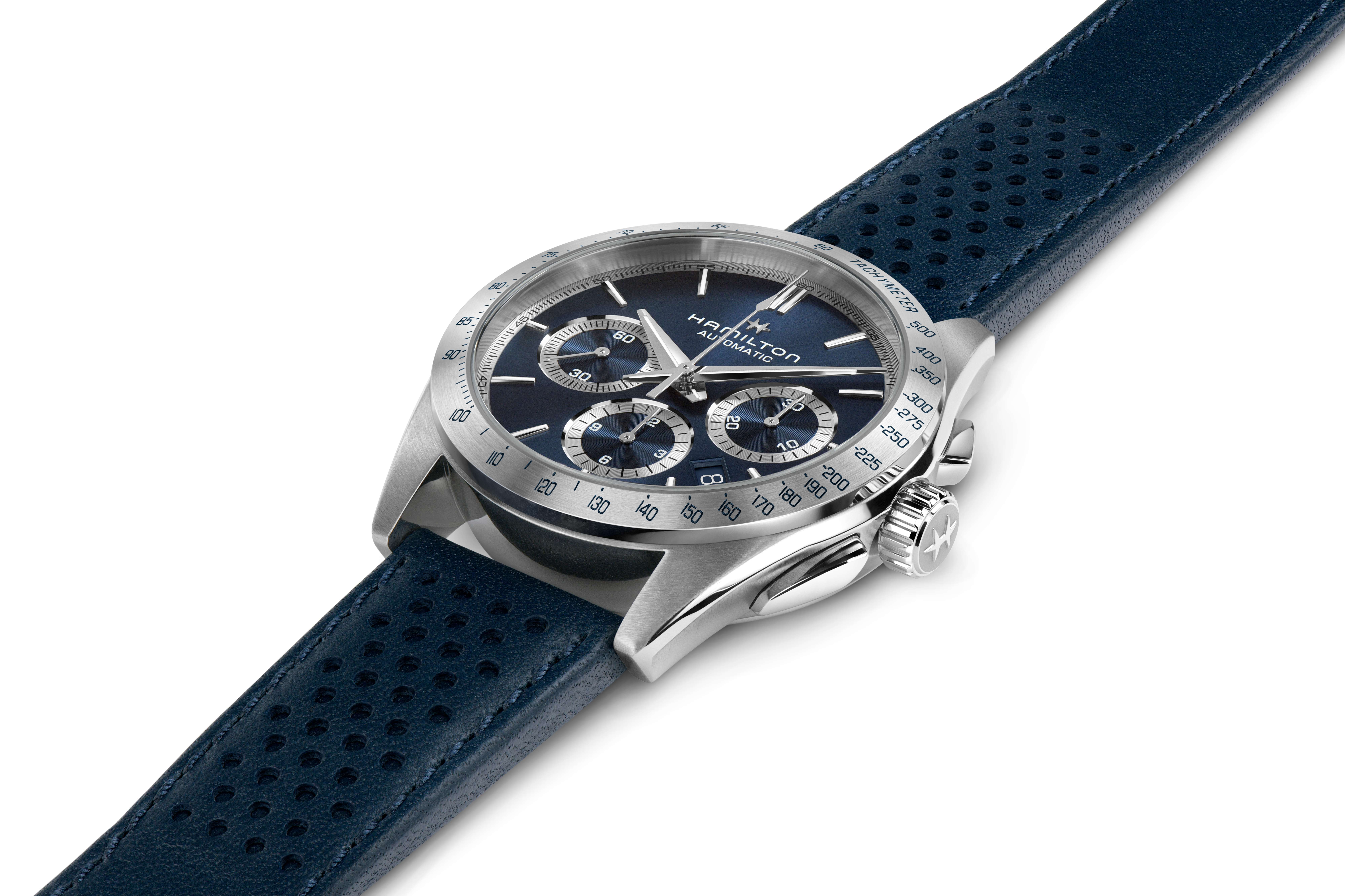 HAMILTON JAZZMASTER PERFORMER AUTO CHRONOCarica automatica 42mm H36616640
