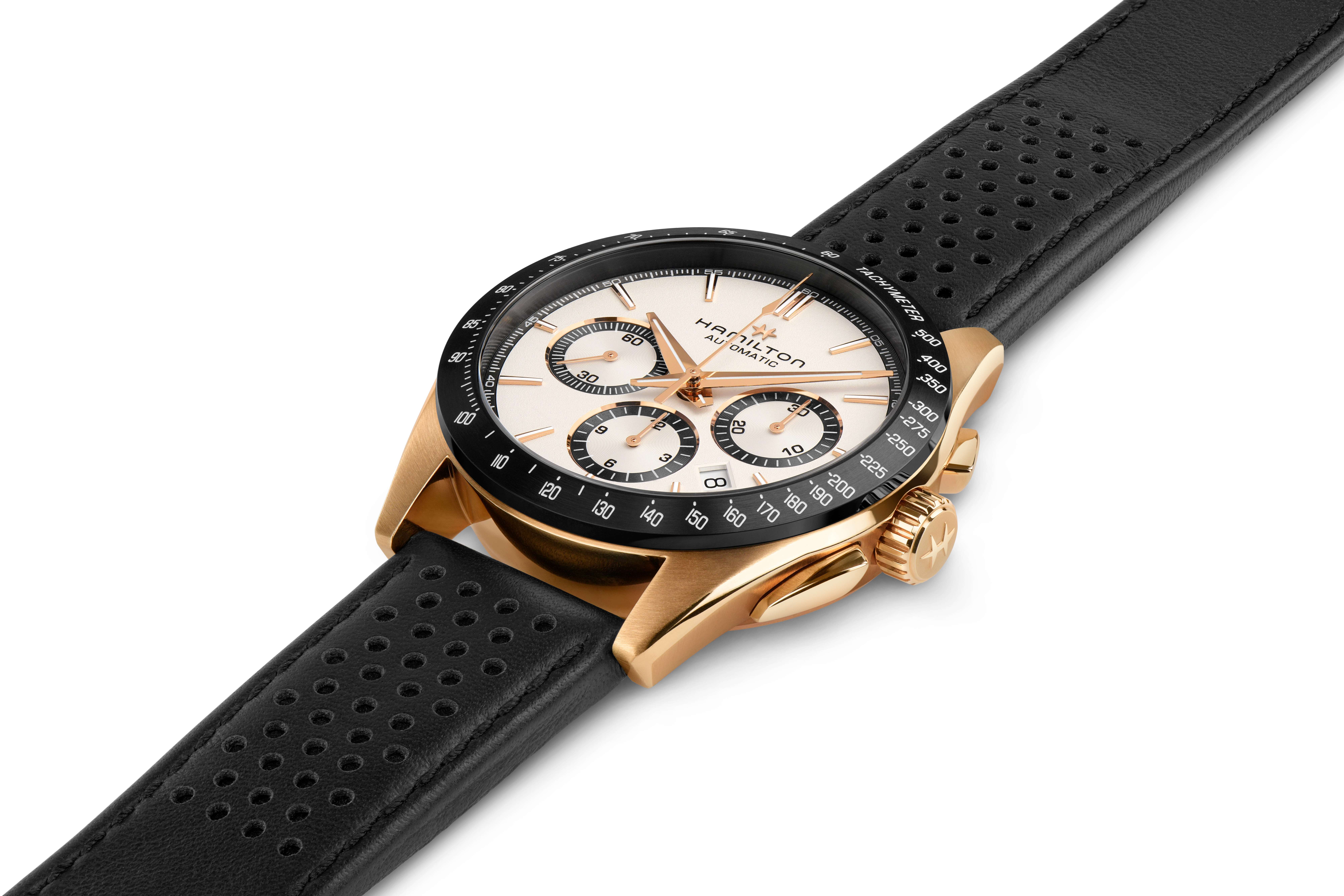 HAMILTON JAZZMASTER PERFORMER AUTO CHRONOCarica automatica 42mm H36626710