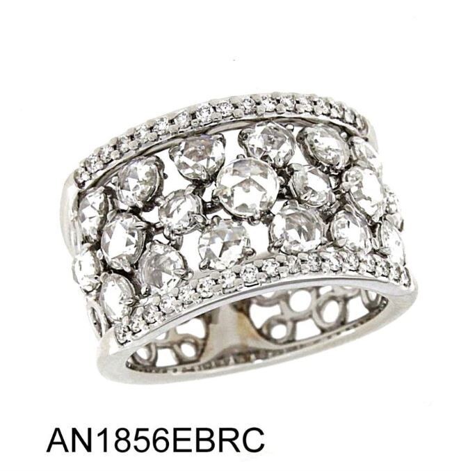ANELLO GIOVANNI FERRARIS FRAGRANZE ORO ROSA DIAMANTI 
AN1856EBRC