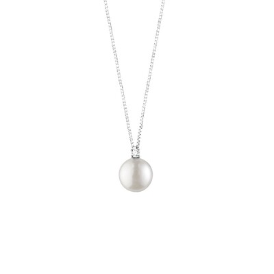 COLLIERINO BLISS PENDENTE PERLA PUNTO LUCE ORO BIANCO 20092861