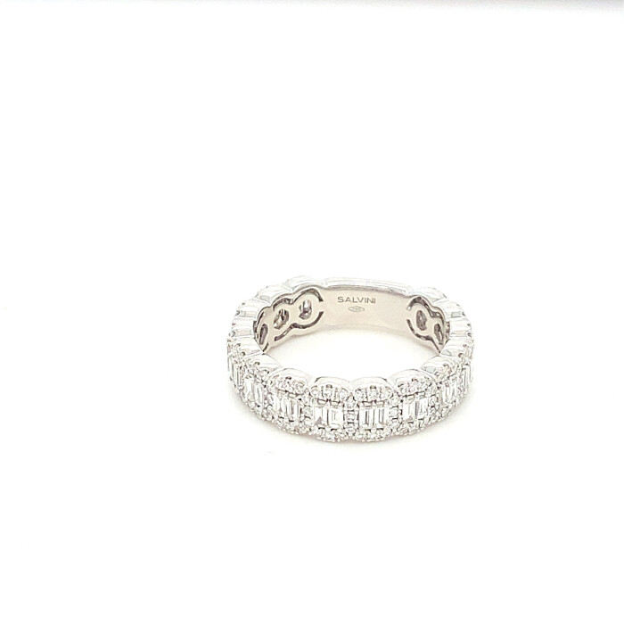 SALVINI MAGIA ANELLO DIAMANTI FULL PAVE' A TRE QUARTI 20101053