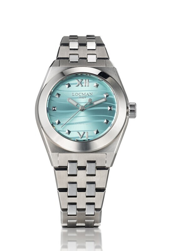 LOCMAN STEALTH  - OROLOGIO 36MM  AL QUARZO FULL TITANIUM 0225T17A-00LBNKB0