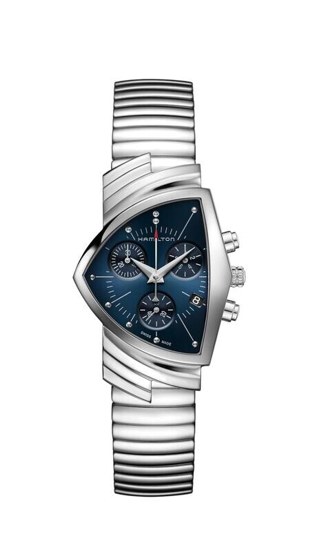 HAMILTON VENTURA CHRONO QUARTZ Quarzo 32,3mm x 50,3mm H24432141