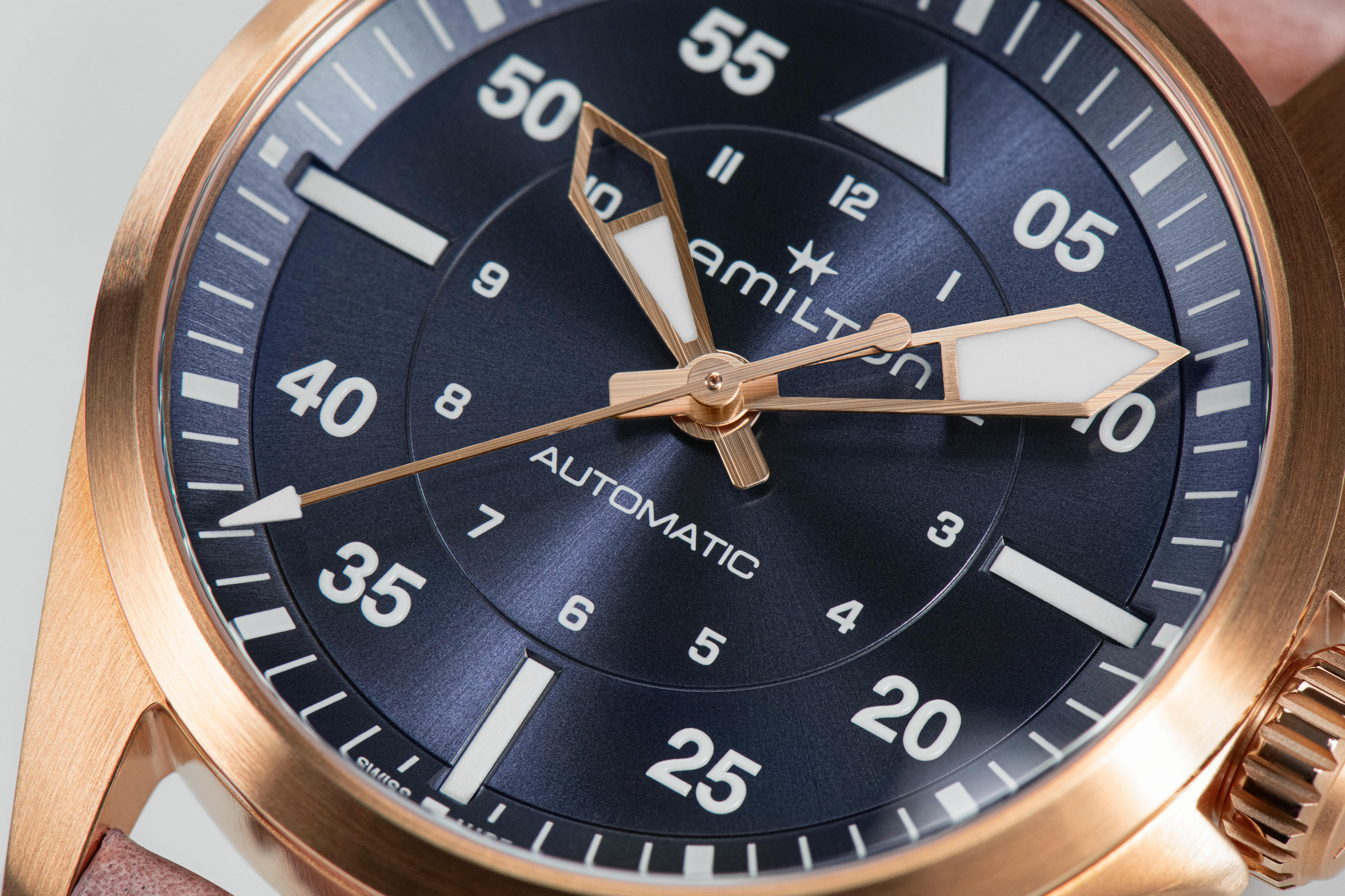 HAMILTON KHAKI AVIATION PILOT AUTO Carica automatica 36mm H76245840
