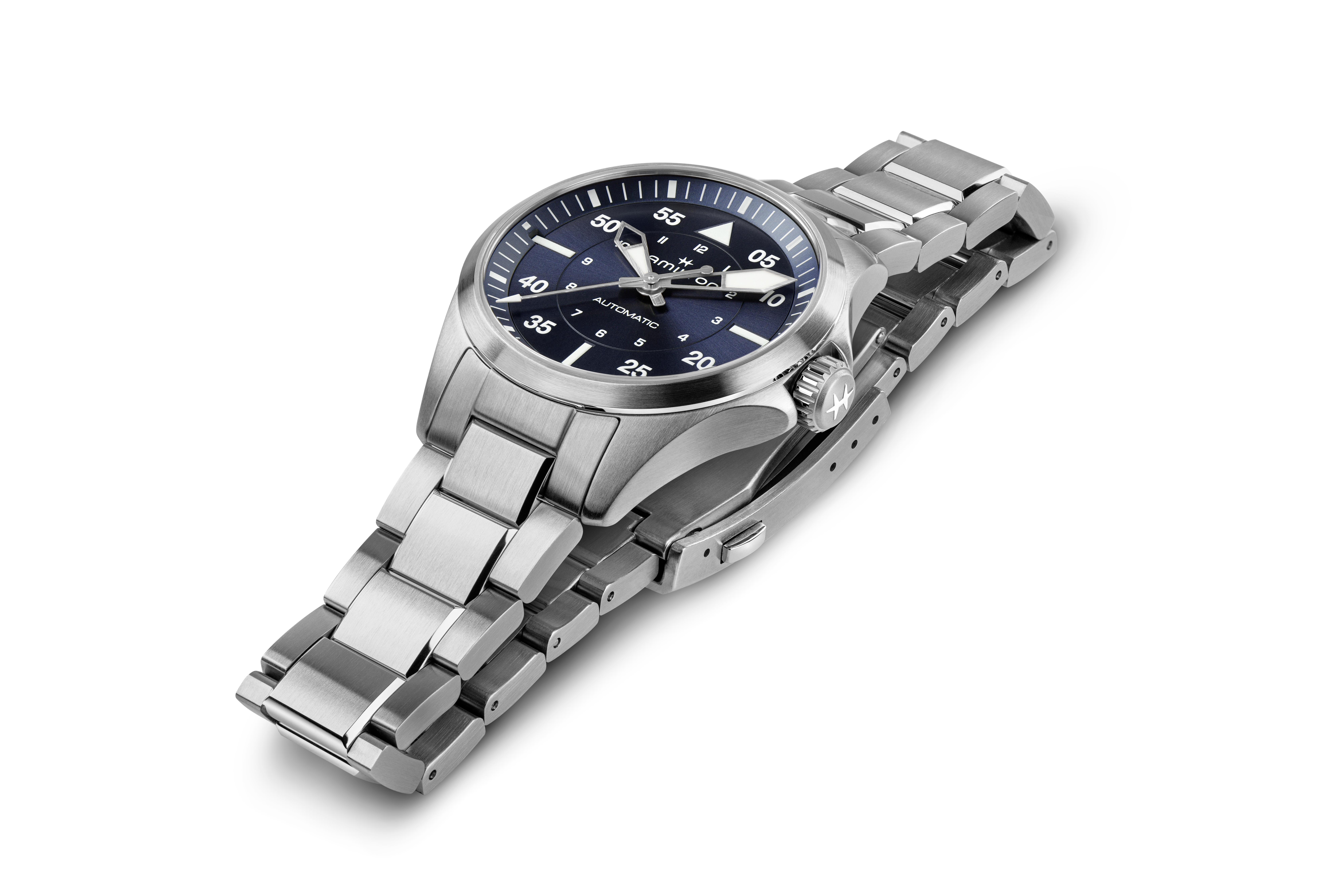 HAMILTON KHAKI AVIATION PILOT AUTO Carica automatica 36mm H76215140