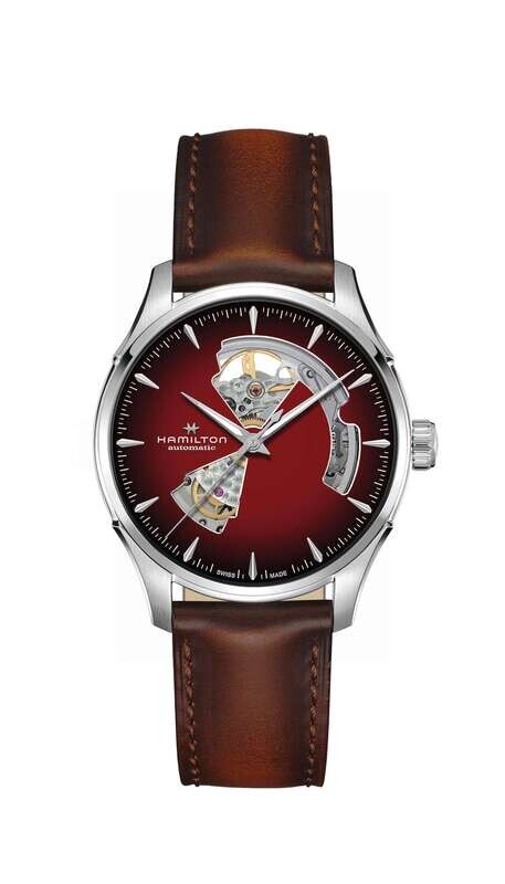 HAMILTON JAZZMASTER OPEN HEART AUTO 40MM H32675570