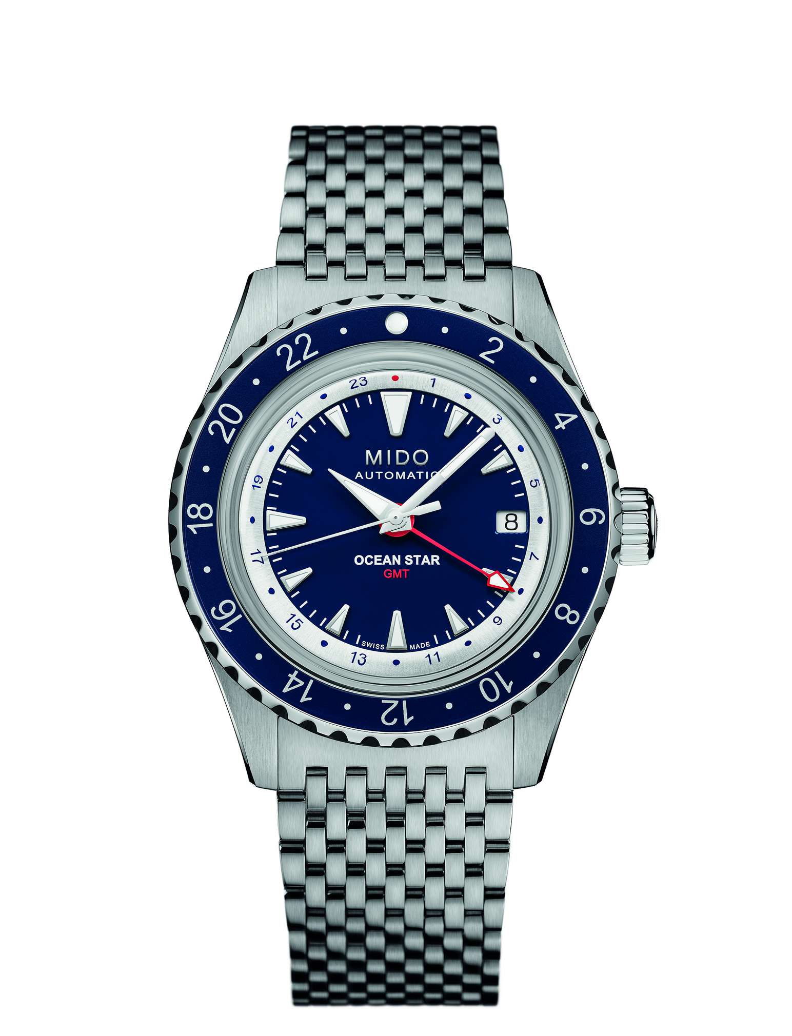MIDO OCEAN STAR GMT EDIZIONE SPECIALE (1 CINTURINO EXTRA) M0268291804100