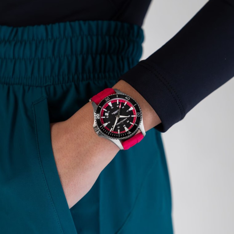 HAMILTON KHAKI NAVY SCUBA AUTO Carica automatica 40mm H82395330