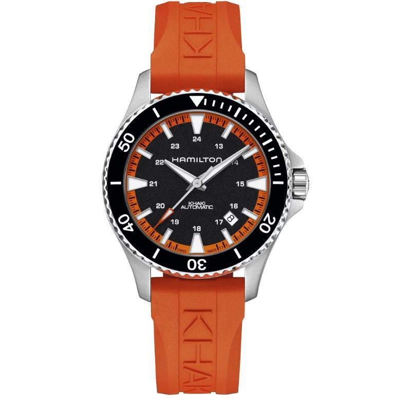 HAMILTON KHAKI NAVY SCUBA AUTO Carica automatica 40mm H82395331