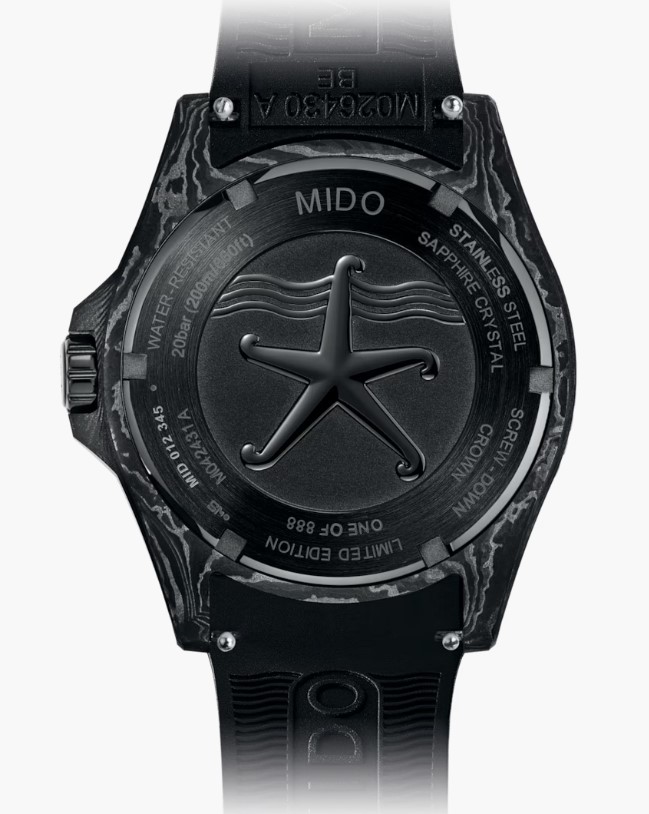 MIDO OCEAN STAR 200C CARBON M0424317708100 EDIZIONE LIMITATA 888 PEZZI