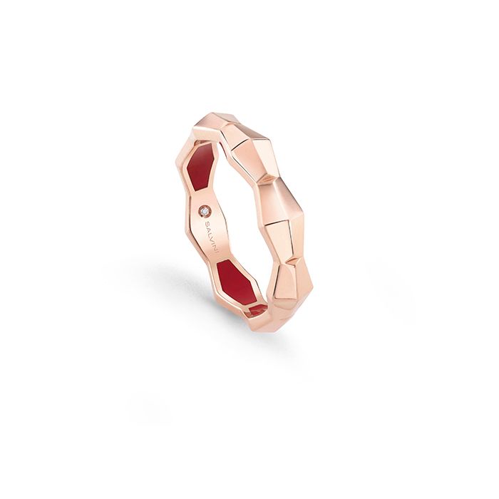 SALVINI EVA ANELLO ROSA E DIAMANTE 20094062