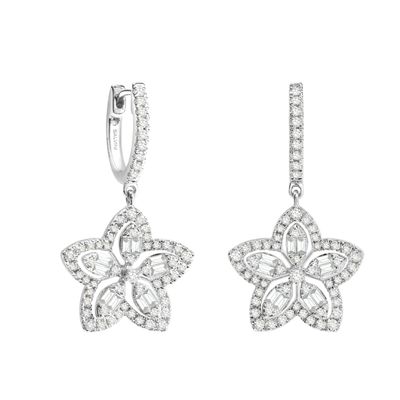 SALVINI MAGIA GARDEN ORECCHINI  ORO BIANCO CON DIAMANTI 20101484