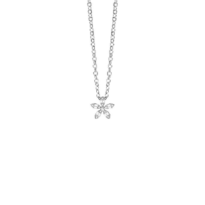 SALVINI MAGIA GARDEN COLLANA ORO BIANCO CON DIAMANTI 20101500