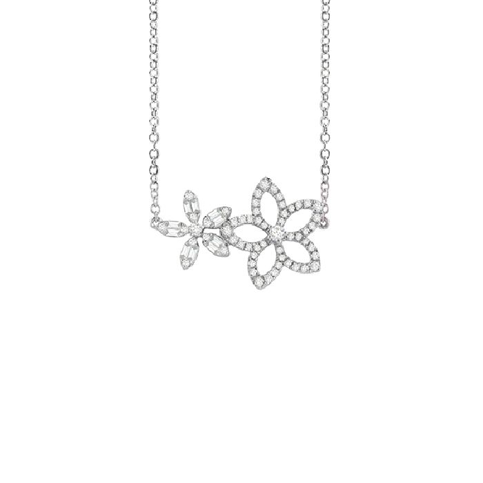 SALVINI MAGIA GARDEN COLLANA ORO BIANCO CON DIAMANTI 20101506