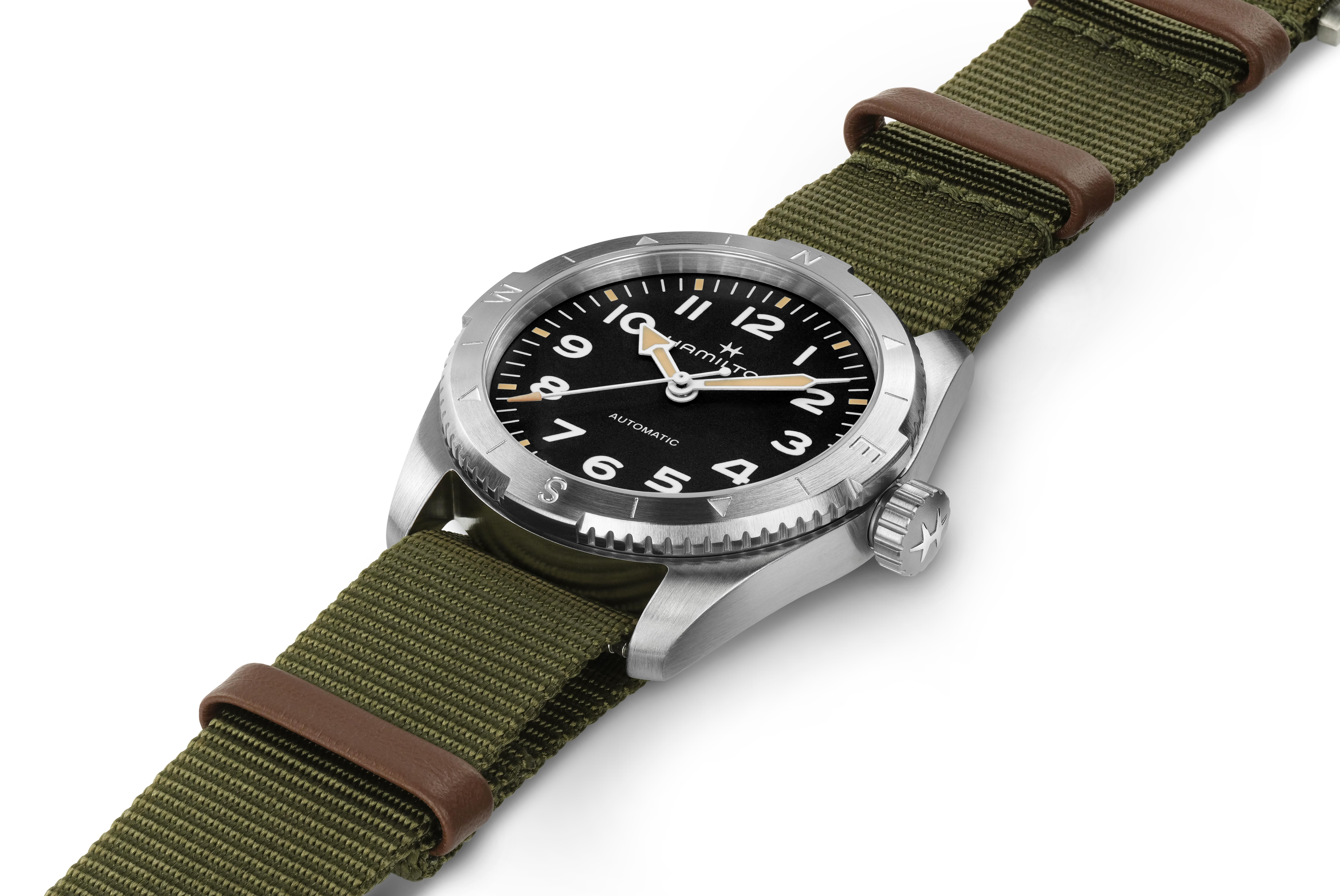 HAMILTON KHAKI FIELD EXPEDITION AUTO 37mm NATO H70225931