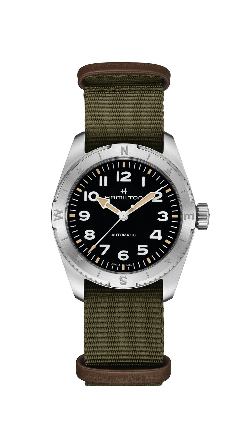 HAMILTON KHAKI FIELD EXPEDITION AUTO 37mm NATO H70225931