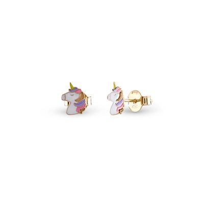 BLISS MY BABY ORECCHINI ORO 9KT UNICORNO 20106407