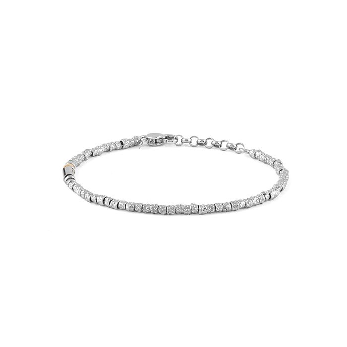 BRACCIALE BLISS VORTICE ORO 9KT ARGENTO E DIAMANTE 20106419