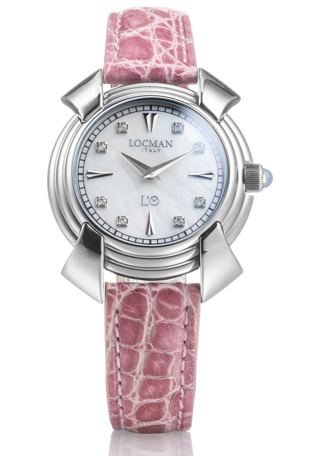LOCMAN X L'O DECIMO CANTO LADY QUADRANTE IN MADREPERLA E DIAMANTI TITANIO 0LO2T14A-00MWNKDAP