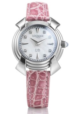 LOCMAN X L'O DECIMO CANTO LADY QUADRANTE IN MADREPERLA E DIAMANTI TITANIO 0LO2T14A-00MWNKDAP