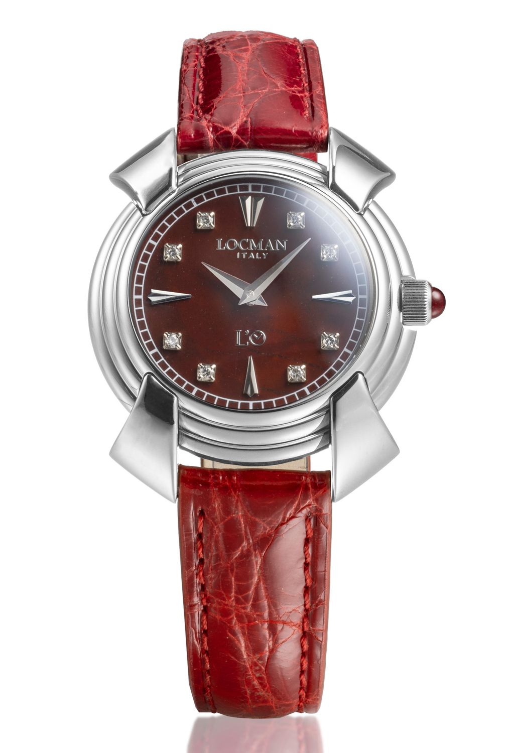LOCMAN X L'O DECIMO CANTO LADY QUADRANTE IN DIASPRO E DIAMANTI TITANIO 0LO2T25A-00JSNKDAR