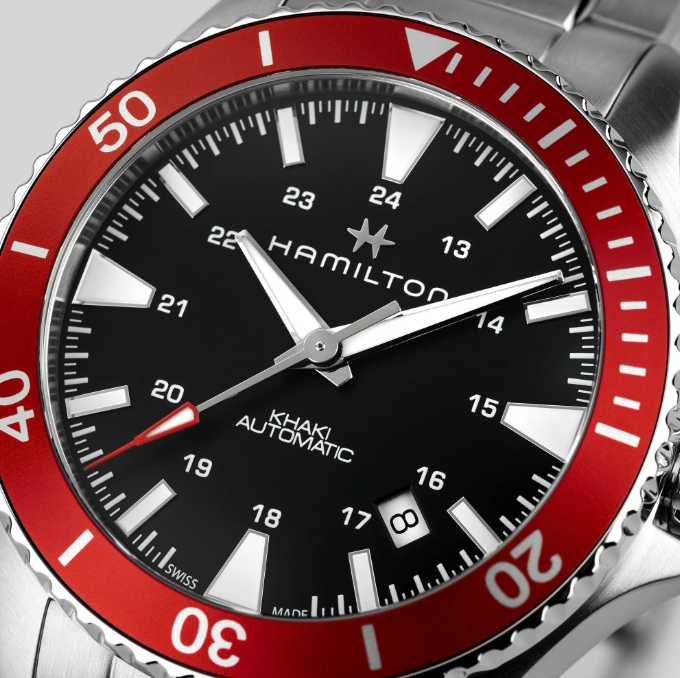 HAMILTON KHAKI NAVY SCUBA AUTO OROLOGI CARICA AUTOMATICA 40MM H82405130