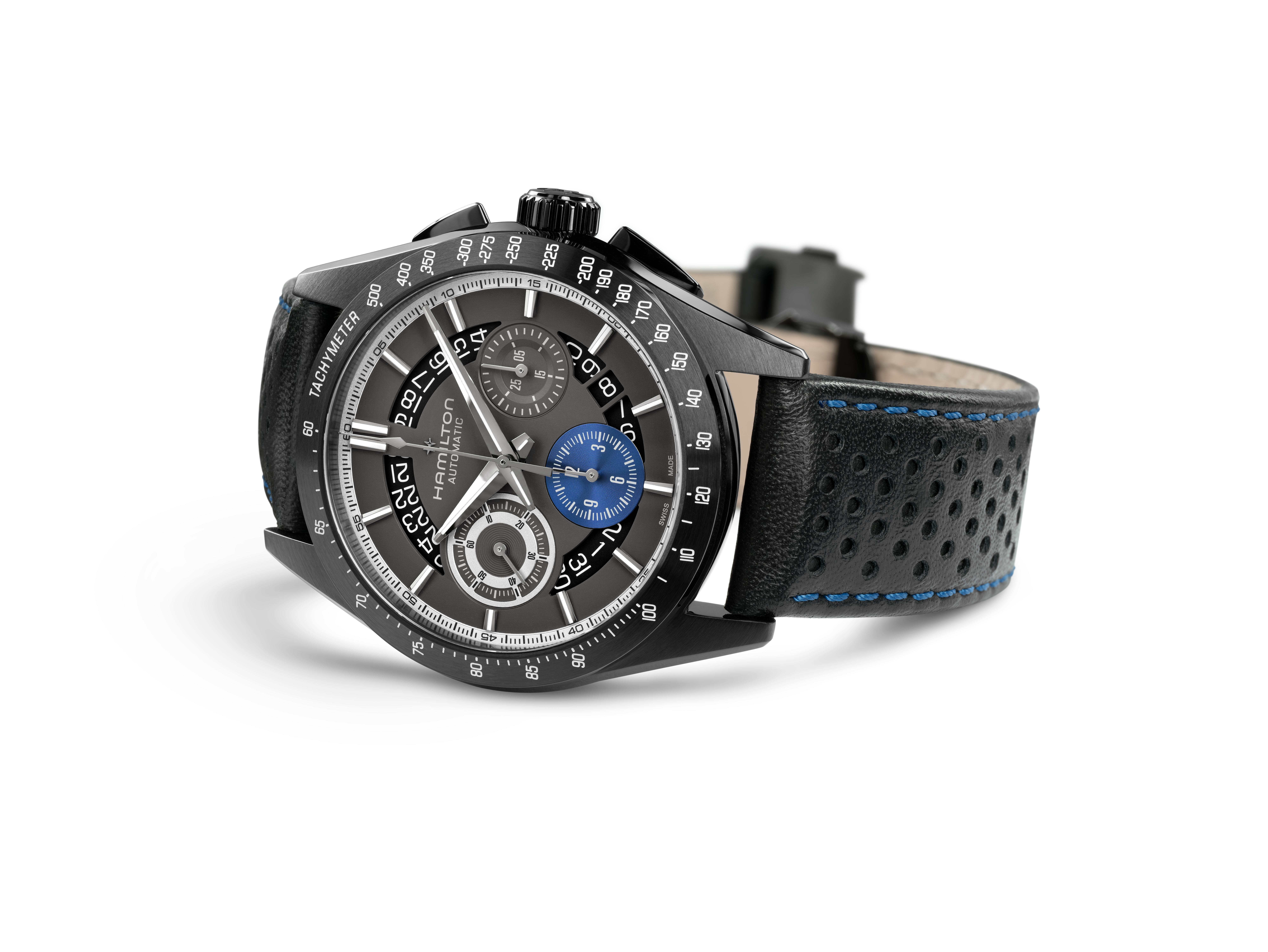 HAMILTON JAZZMASTER PERFORMER AUTO CHRONO Carica automatica 42mm H36646780