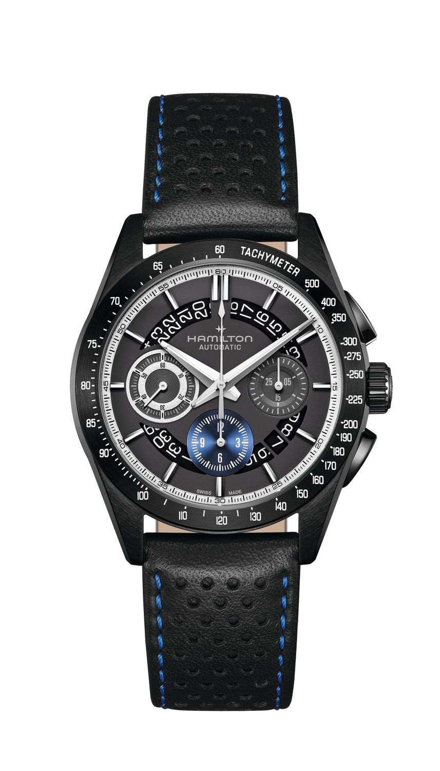 HAMILTON JAZZMASTER PERFORMER AUTO CHRONO Carica automatica 42mm H36646780