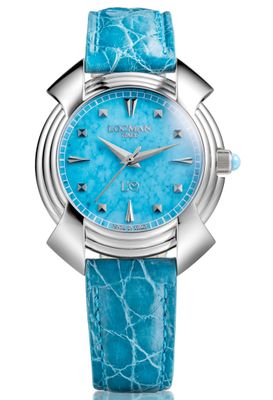LOCMAN X L'O DECIMO CANTO OISA TURCHESE DOPPIO CINTURINO PELLE O TITANIO 0LO1T17A-00TQNK0B0