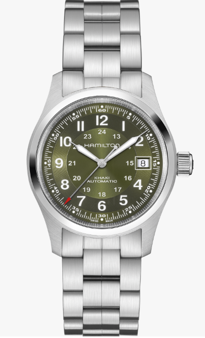 Hamilton Khaki Field Auto Carica Automatica Green