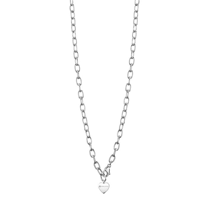 SALVINI CHARMS OF LOVE Collana in argento con diamante e cuore 20073423