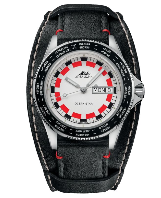 MIDO Ocean Star Worldtimer M026.830.16.030.00 - ∅ 40.5mm