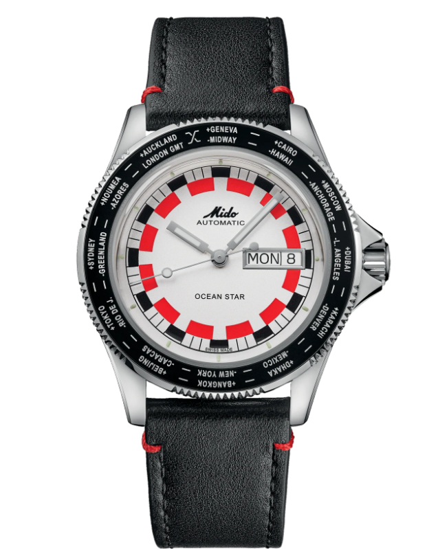 MIDO Ocean Star Worldtimer M026.830.16.030.00 - ∅ 40.5mm