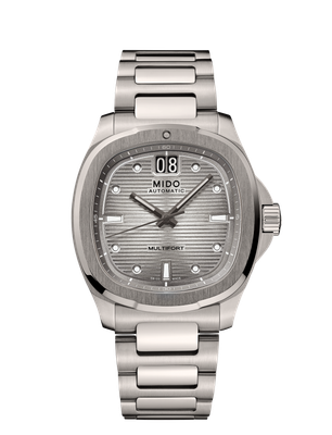 Mido  Multifort TV Big Date Titanium M0495264408100 Mido  Multifort TV Big Date Titanium M0495264408100