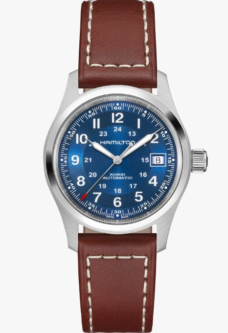 Hamilton Khaki Field Auto Carica Automatica Blue