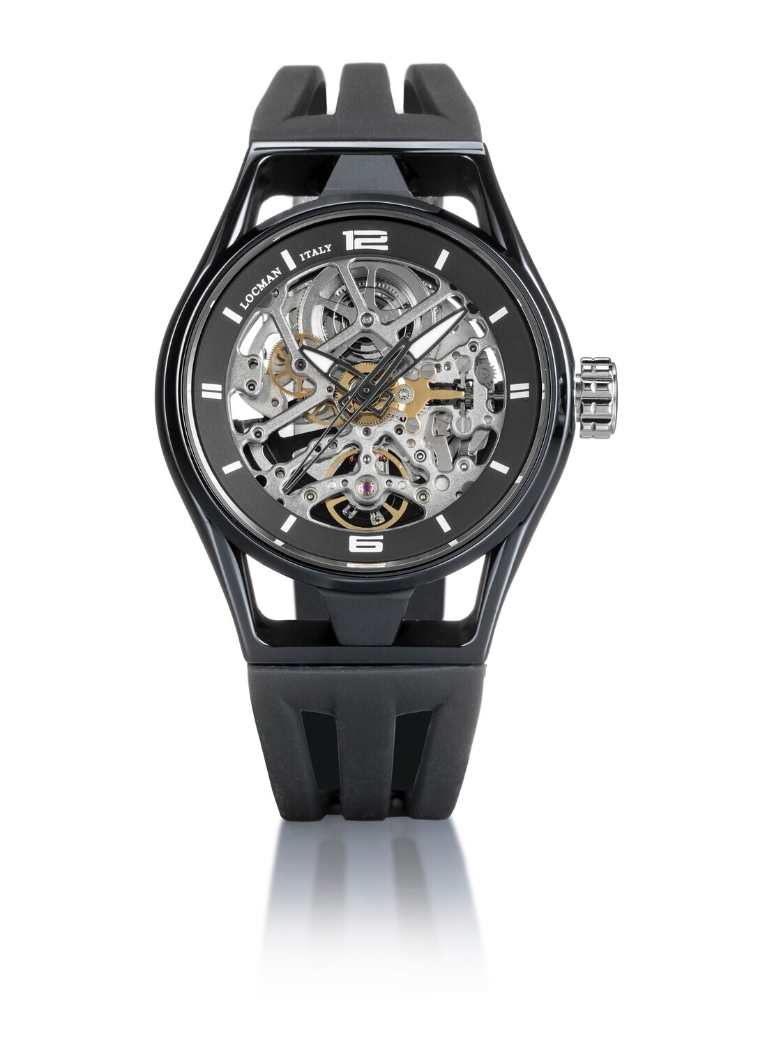 LOCMAN MONTECRISTO SKELETON PVD LIMITED EDITION AUTOMATICO 0538K01S-BKBKGYSK
