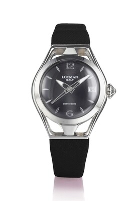 LOCMAN MONTECRISTO LADY 36MM NERO 0526A01A-00BKNKFK LOCMAN MONTECRISTO LADY 36MM NERO 0526A01A-00BKNKFK