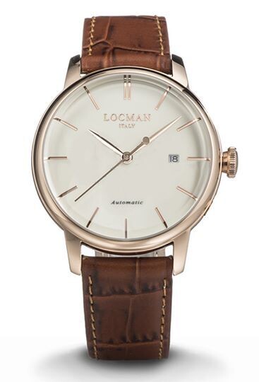 LOCMAN 1960 AUTOMATICO 42MM PVD ROSÈ UOMO/UNISEX 0255R05R-RRAVRGPN LOCMAN 1960 AUTOMATICO 42MM PVD ROSÈ UOMO/UNISEX 0255R05R-RRAVRGPN