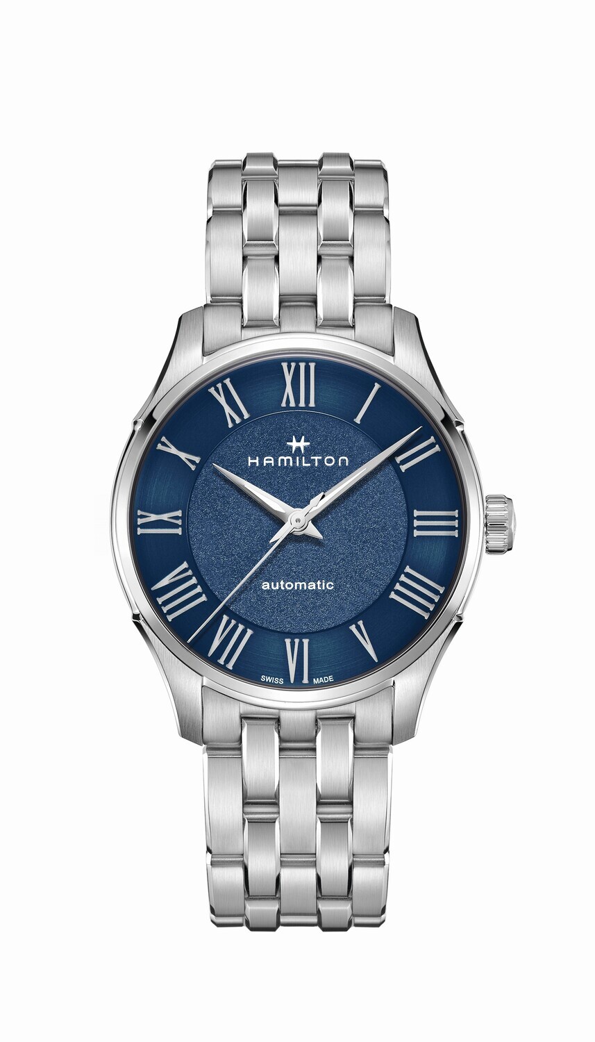 HAMILTON JAZZMASTER AUTO 40MM BLU CON BRACCIALE H42535140