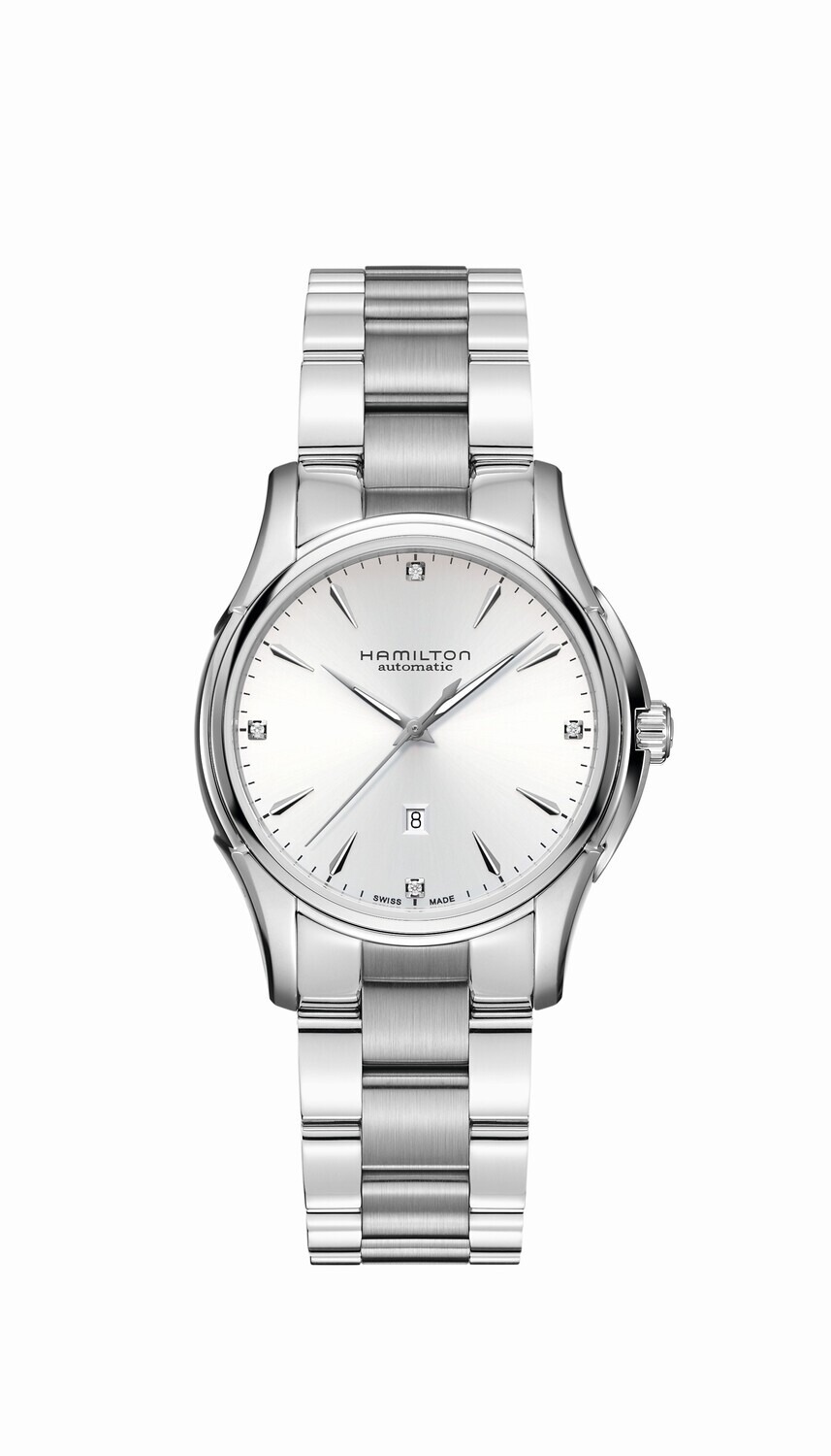HAMILTON JAZZMASTER LADY AUTO CARICA AUTOMATICA E DIAMANTI 34mm H32315111 HAMILTON JAZZMASTER LADY AUTO CARICA AUTOMATICA E DIAMANTI 34mm H32315111