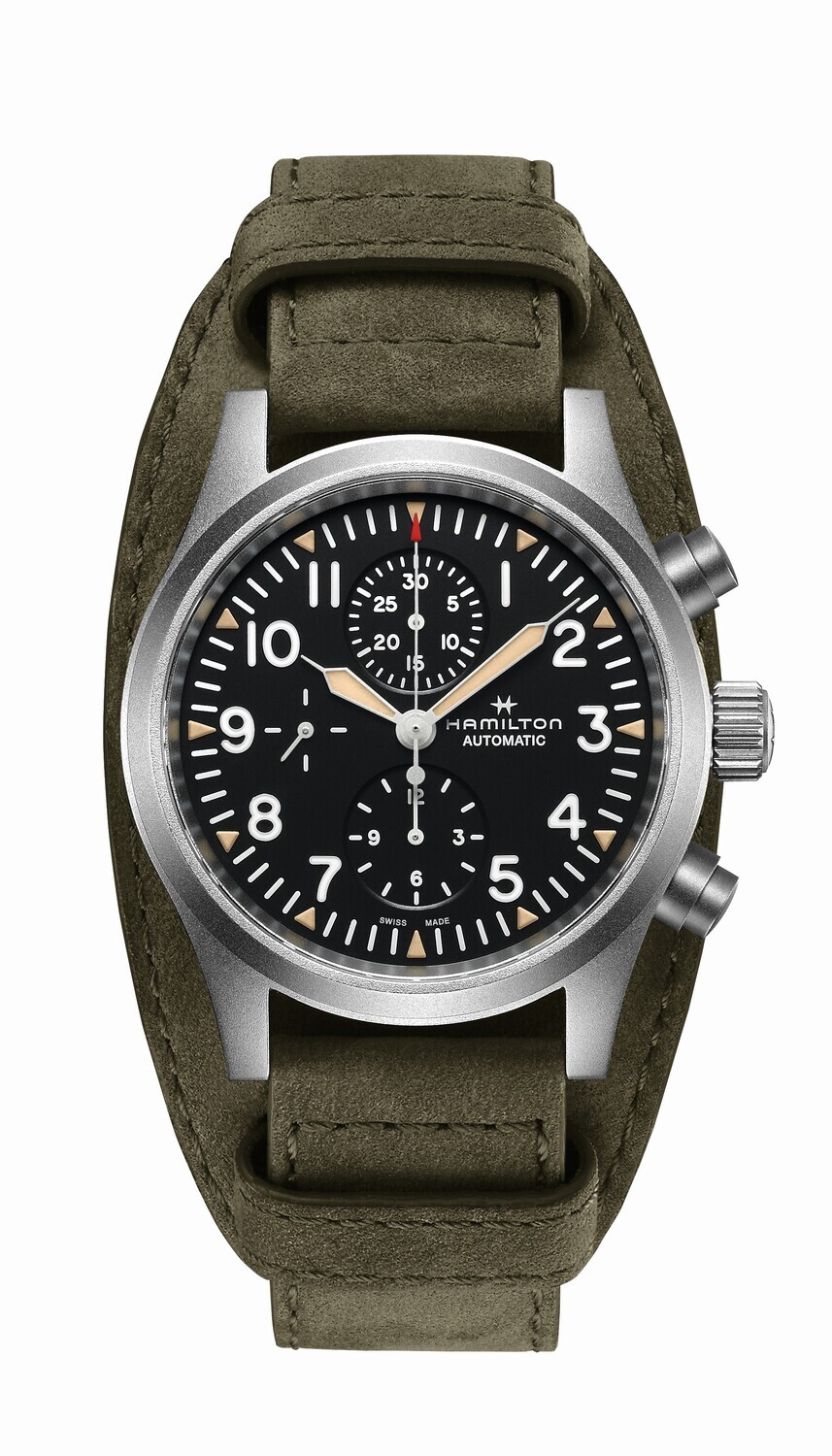 HAMILTON KHAKI FIELD AUTO CHRONO 44MM H71706830 HAMILTON KHAKI FIELD AUTO CHRONO 44MM H71706830