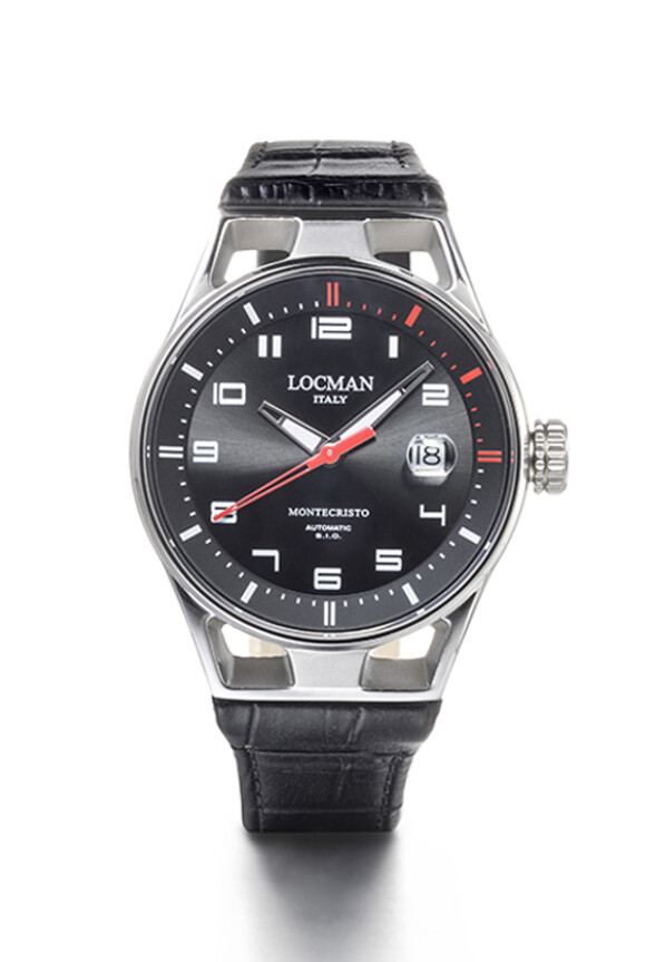 LOCMAN MONTECRISTO AUTOMATIC UOMO/UNISEX 41MM NERO 0541A01S-00BKRDPK