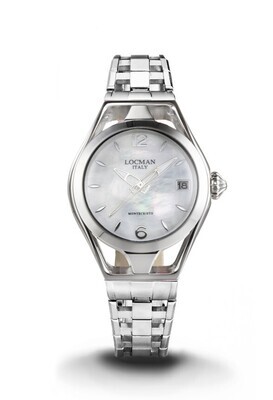 LOCMAN MONTECRISTO LADY 36MM BRACCIALE QUADRANTE BIANCO MADREPERLA 0526A14A-00MWNKB0 LOCMAN MONTECRISTO LADY 36MM BRACCIALE QUADRANTE BIANCO MADREPERLA 0526A14A-00MWNKB0